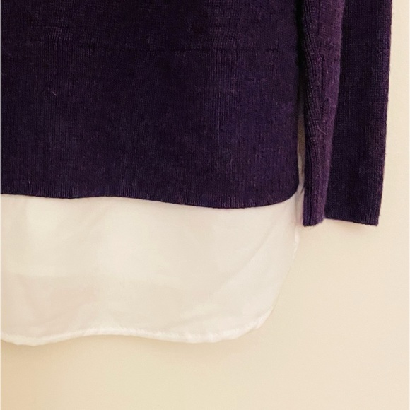 NWT Vera Wang petite medium lace sweater - Picture 7 of 10